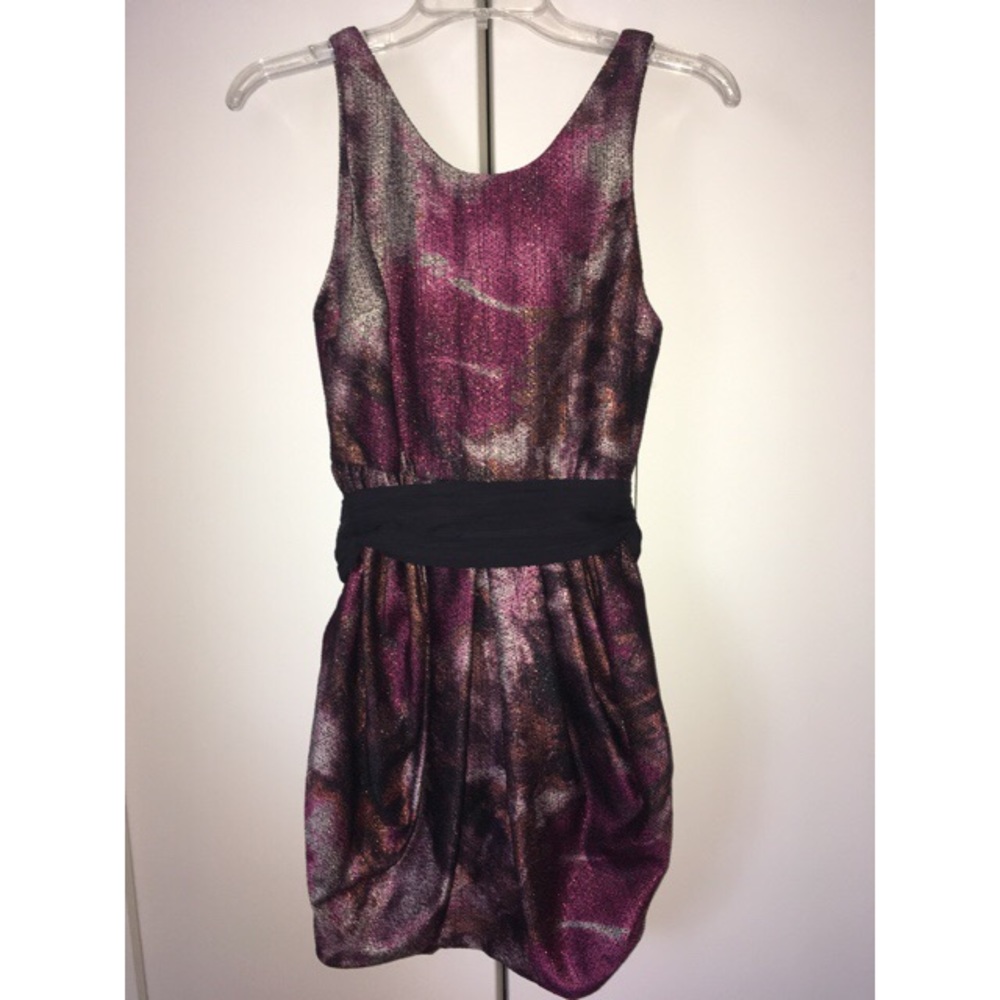 NWT Alice + Olivia Marie Tulip Dress with Bow Belt - Picture 4 of 8